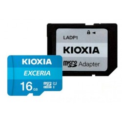 KIOXIA MEMORY MICRO SDHC 16GB UHS-I/W/A LMEX1L016GG2