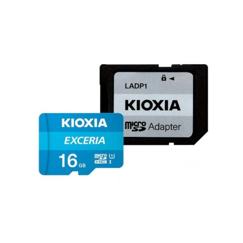 KIOXIA MEMORY MICRO SDHC 16GB UHS-I/W/A LMEX1L016GG2