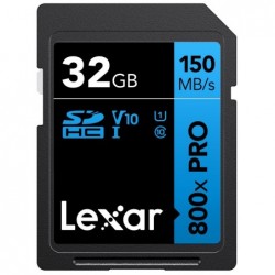 LEXAR MEMORY SDHC 32GB UHS-I/LSD0800P032G-BNNNG