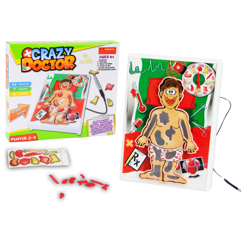 Arcade Game Crazy Doctor Surgeon Operation