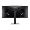 LCD Monitor ACER CZ342CURVbmiphuzx 34" Gaming/Curved/21 : 9 Panel VA 3440x1440 21:9 165 Hz 0.5