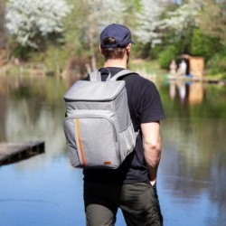 NC3140 COOLER BACKPACK GRAY NILS CAMP