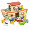 Viga Wooden Noah's Ark with animal figures 13 elements