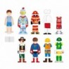Viga Wooden Magnetic Puzzle Dress Up 8 Figures