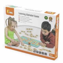 Game Memo Letters Learning Viga Alphabet Memo
