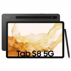 SAMSUNG TABLET GALAXY TAB S8 11"/128GB 5G GRAP. SM-X706