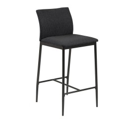 Counter stool DEMINA dark grey