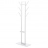 Coat rack VINSON 56x28xH165cm, white