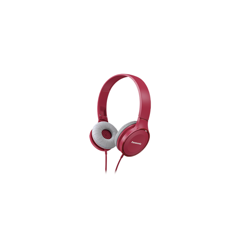 Panasonic RP-HF100E-A Headband/On-Ear Red
