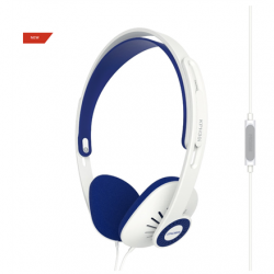 Koss KPH30iW Headphones Wired On-Ear Microphone White