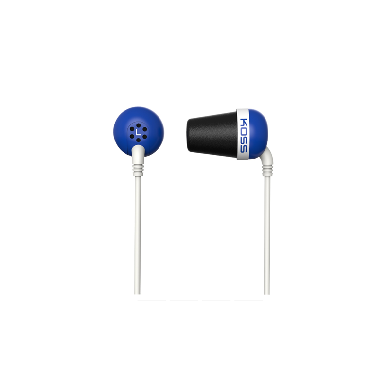 Koss Plug Wired In-ear Noise canceling Blue