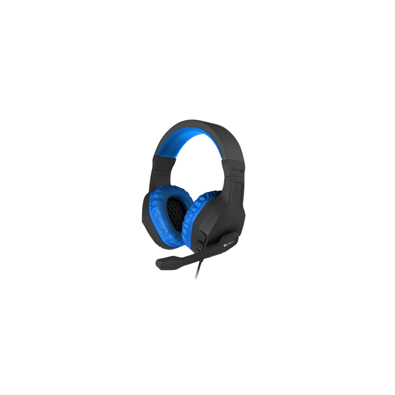 GENESIS ARGON 200 Gaming Headset, On-Ear, Wired, Microphone, Blue Genesis ARGON 200 Wired On-Ear
