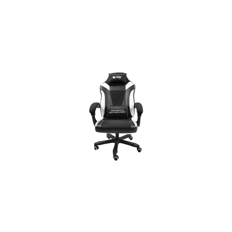 Fury Gaming Chair Fury Avenger M+ PU Leather Black/White