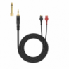 Sennheiser HD600 Headphones Mini Plug Cable 3.5 mm and adapter 6.35 mm