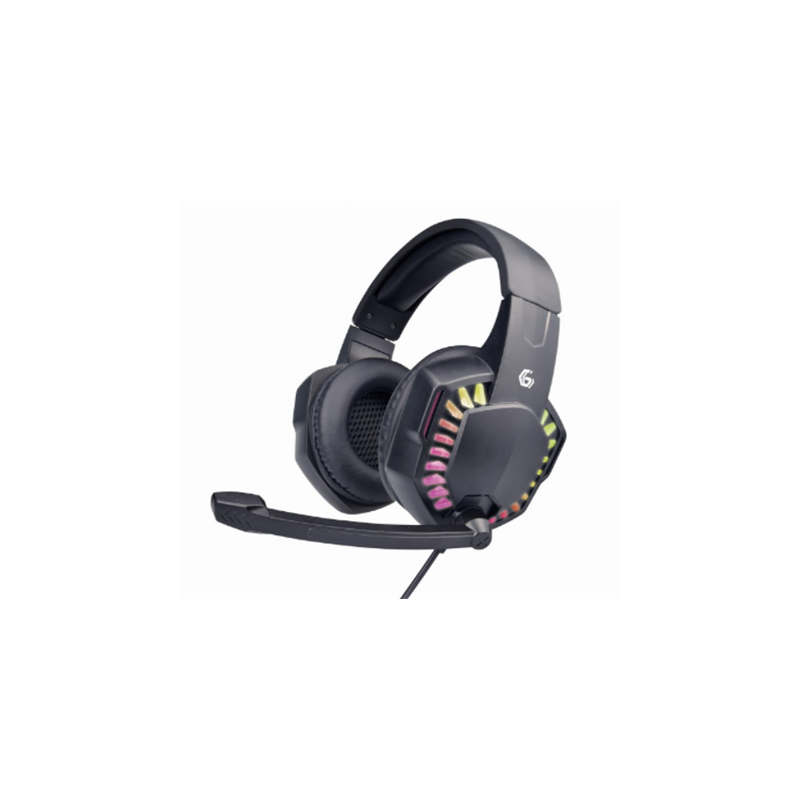 Gembird Microphone Wired Gaming headset with LED light effect GHS-06 On-Ear