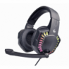 Gembird Wired On-Ear Microphone Gaming headset with LED light effect GHS-06