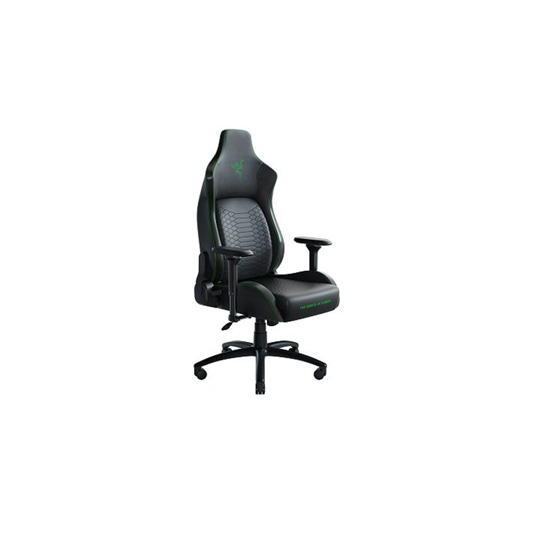 Razer Iskur Ergonomic Gaming Chair PVC Leather Metal Plywood Black/Green