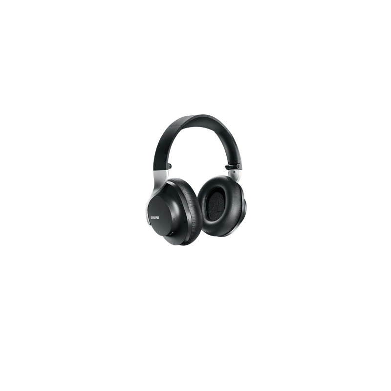 Shure Premium Wireless Headphones AONIC 40 Wireless Over-Ear ANC Noise canceling Wireless Black
