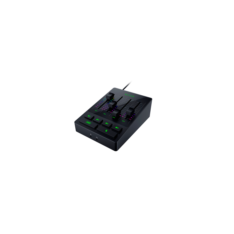 Razer Audio Mixer for Broadcasting and Streaming, Black Razer Audio Mixer for Broadcasting and Streaming Wired |