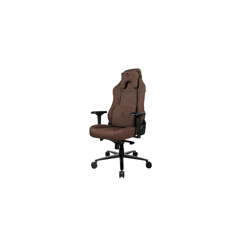 Arozzi mm Fabric Gaming Chair Vernazza Supersoft Brown