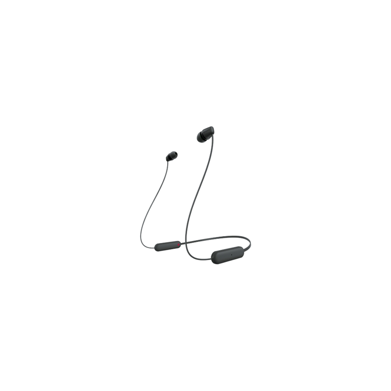 Sony WI-C100 Wireless In-Ear Headphones, Black Sony WI-C100 Wireless In-Ear Headphones Wireless In-ear |