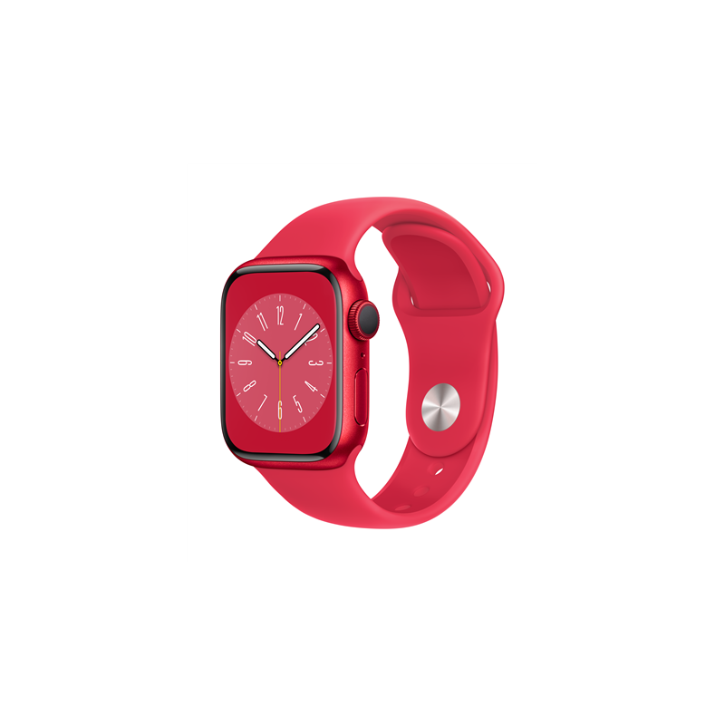Watch Series 8 MNP73EL/A Smart watches GPS (satellite) Retina LTPO OLED Touchscreen 41mm Waterproof |
