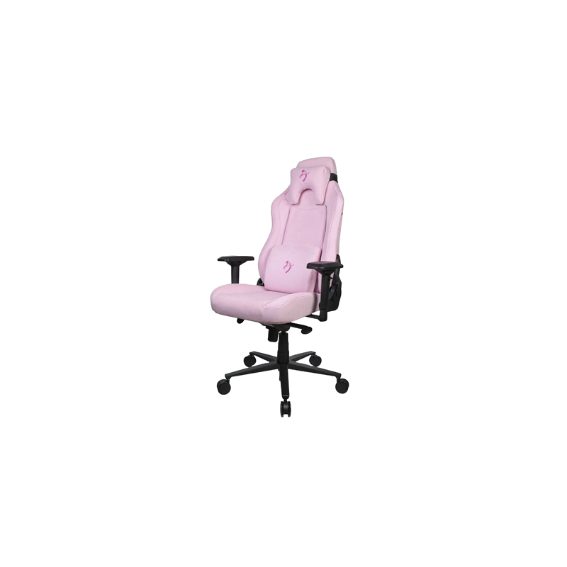 Arozzi mm Fabric Gaming Chair Vernazza Supersoft Pink