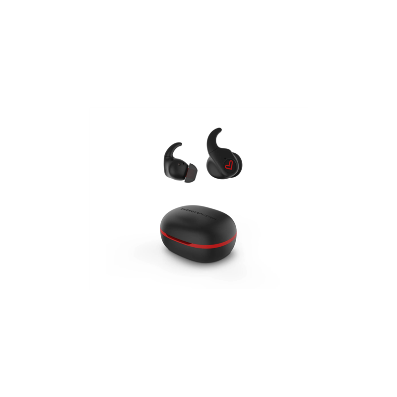 Energy Sistem Freestyle Earphones Wireless In-ear Microphone Wireless Black/Red