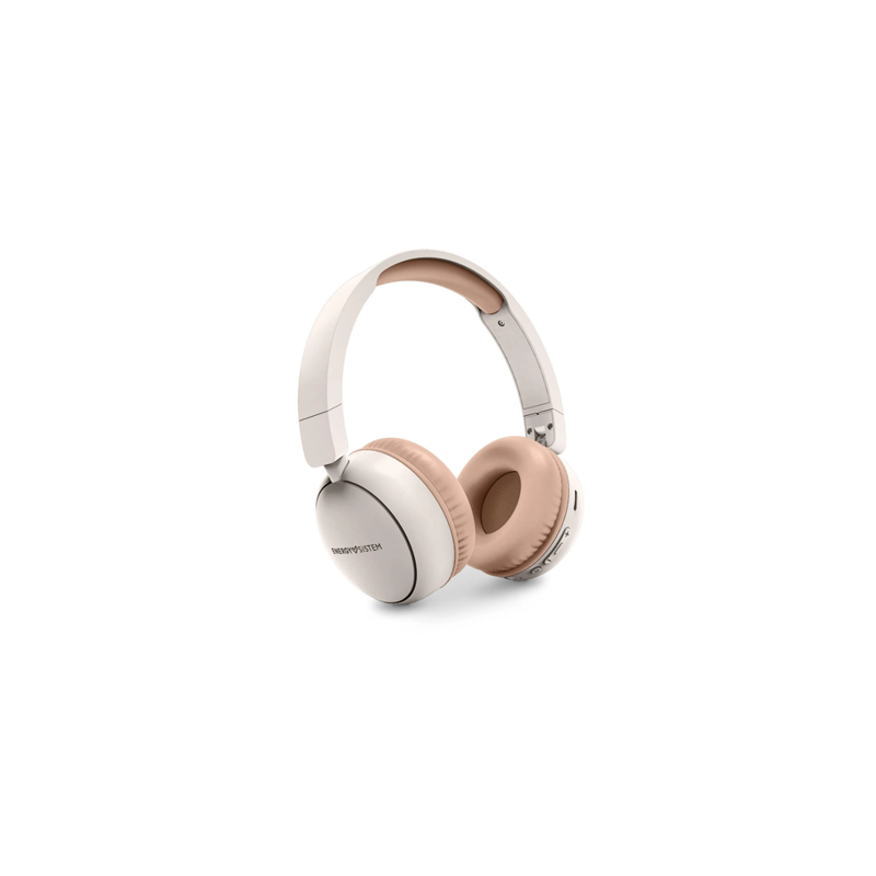 Energy Sistem Wireless Headphones with FM radio Radio Color Bluetooth Over-Ear Microphone Wireless Cream