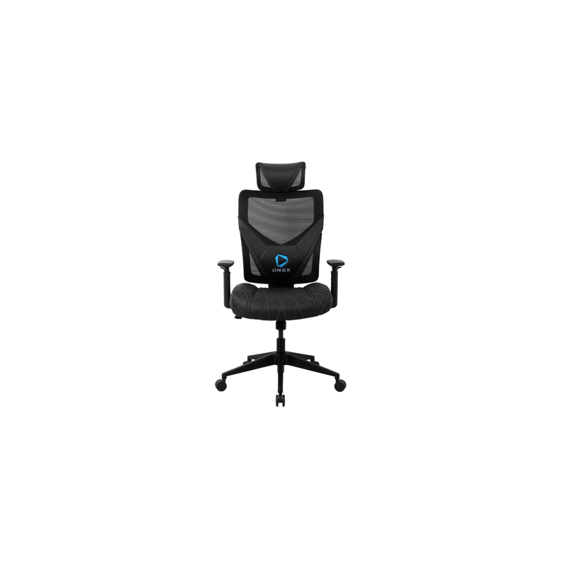 Onex High tensile mesh with PVC Nylon caster Metal Gaming chairs ONEX GE300 Black