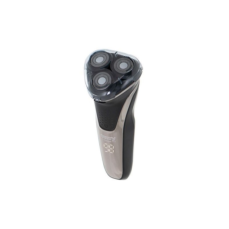 Skuveklis Camry  Shaver CR 2927 Operating time (max) 90 min, Number of shaver heads/blades 3, Chrome, Cordless 