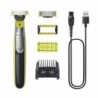 Skuveklis Philips  QP2834/20 OneBlade 360 Shaver, Face and Body, Black/Green 