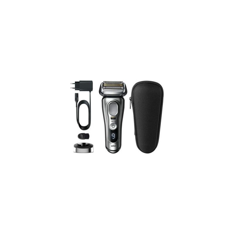 Skuveklis Braun  Shaver 9417s Operating time (max) 60 min, Wet&ampDry, Silver 