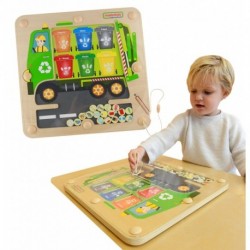 MASTERKIDZ Magnetic Tray Sorting Waste Recycling Truck