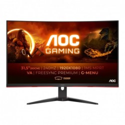 AOC Curved Gaming Monitor C32G2ZE 31.5 " VA FHD 16:9 240 Hz 1 ms 1920 x 1080 300 cd/mu00b2 |
