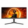 AOC Monitor U34G3XM/EU 34 " VA UWQHD 21:9 144 Hz 1 ms 3440 x 1440 300 cd/mu00b2 HDMI ports