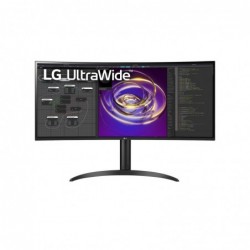 LG Curved Monitor 34WP85CP-B 34 " IPS QHD 21:9 60 Hz 5 ms 3440 x 1440 300 cd/mu00b2 HDMI ports