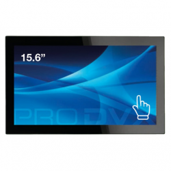 ProDVX Touch Monitor TMP-15 15.6 " 330 cd/mu00b2 Touchscreen 160 u00b0 160 u00b0