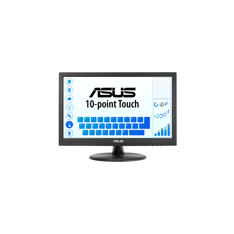 Asus Monitor VT168HR 15.6 " TN WXGA 16:9 60 Hz 5 ms Touchscreen 1366 x 768 220 cd/mu00b2 HDMI