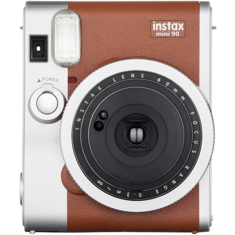 FUJIFILM CAMERA INSTANT W/10SH GLOSSY/INSTAX MINI 90 BROWN