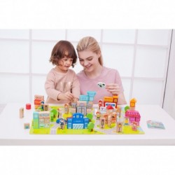 CLASSIC WORLD Puitklotsid Ehitage linna 120 elemendist