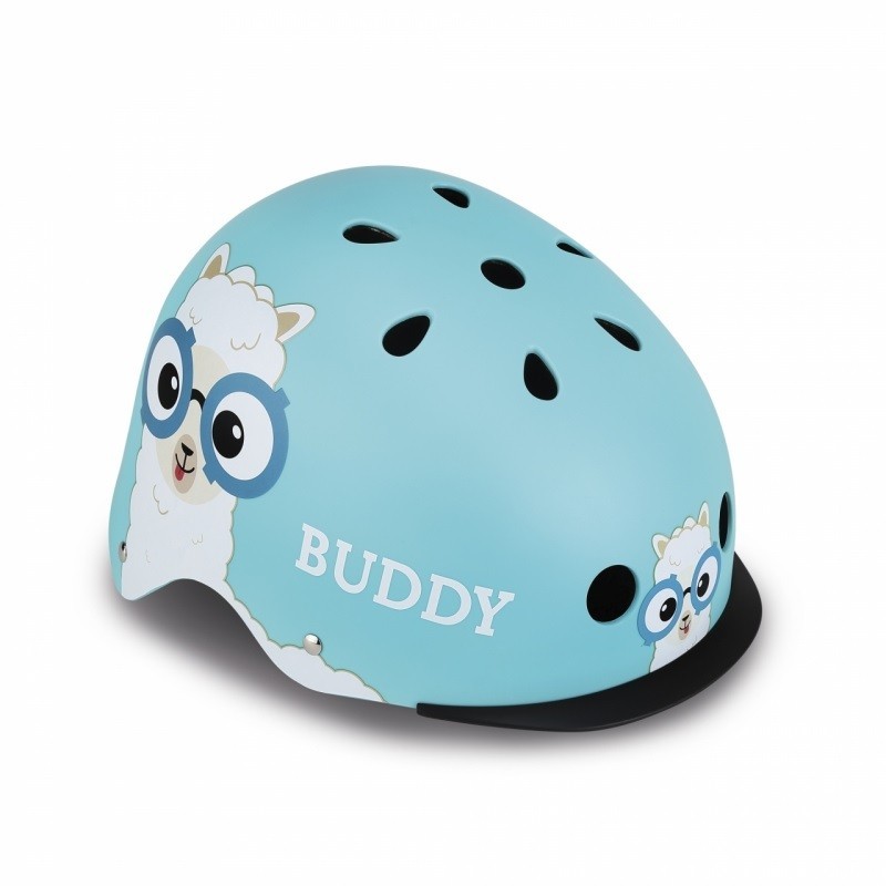 Globber Light blue Helmet Elite Lights Buddy, XS/S (48-53 cm) 507-305