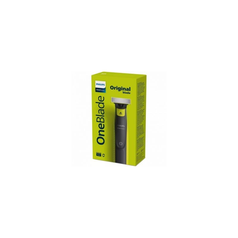 Skuveklis Philips  OneBlade Shaver/Trimmer, Face QP2721/20 Operating time (max) 45 min, Wet&ampDry, NiMH, Black/Yellow 