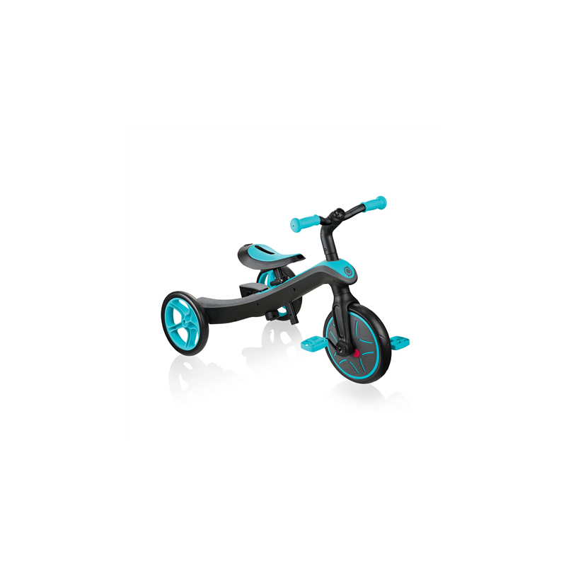 Globber Teal Tricycle and Balance Bike Explorer Trike 2in1