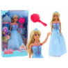 Anlily Mermaid Princess Blue Dress Brush Doll