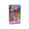 Anlily Doll Set with a Child and a Pony, Horse Farm