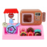 Set Donut Shop Confectionery Cash Register Microwave