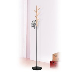 Coat rack FOREST D28xH180cm, black