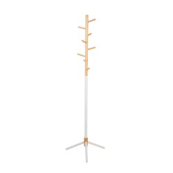 Coat rack FOREST 44x49xH166cm, white