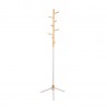 Coat rack FOREST 44x49xH166cm, white